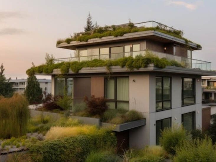 Integrating Green Roofs into Sustainable House Design for Efficiency