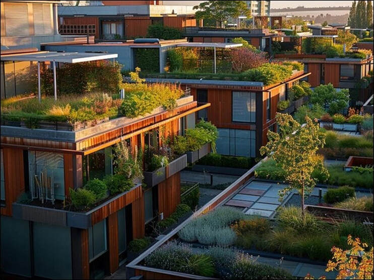 Green Roof on the Top Architectural Designs